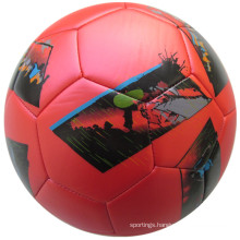 Customized PU TPU PVC Machine stitched Soccer Ball Size5 For Match